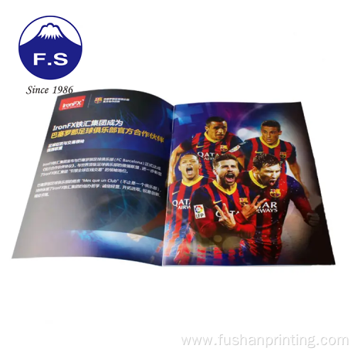 Custom design offset printing adult propaganda magazine